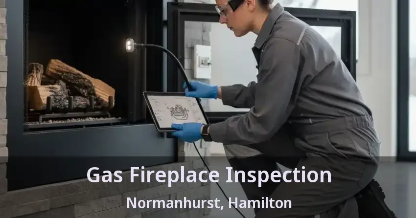 Gas Fireplace Inspection Normanhurst, Hamilton - ON