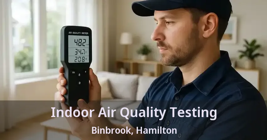 Indoor Air Quality Testing Binbrook, Hamilton - ON