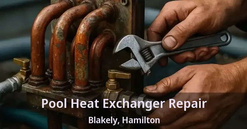 Pool Heat Exchanger Repair Blakely, Hamilton - ON