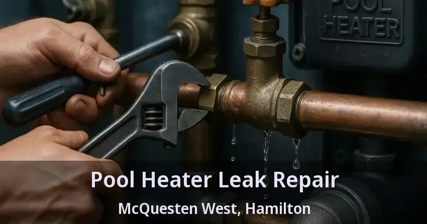 Pool Heater Leak Repair McQuesten West, Hamilton - ON