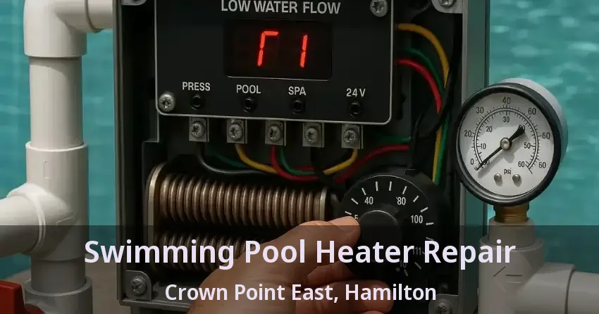 Swimming Pool Heater Repair Crown Point East, Hamilton - ON